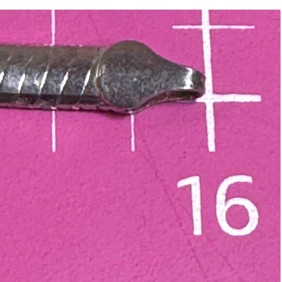 Vintage Classic Milor Italy Sterling Silver 925 Necklace 27G Omega 16” Collar - Picture 6 of 9